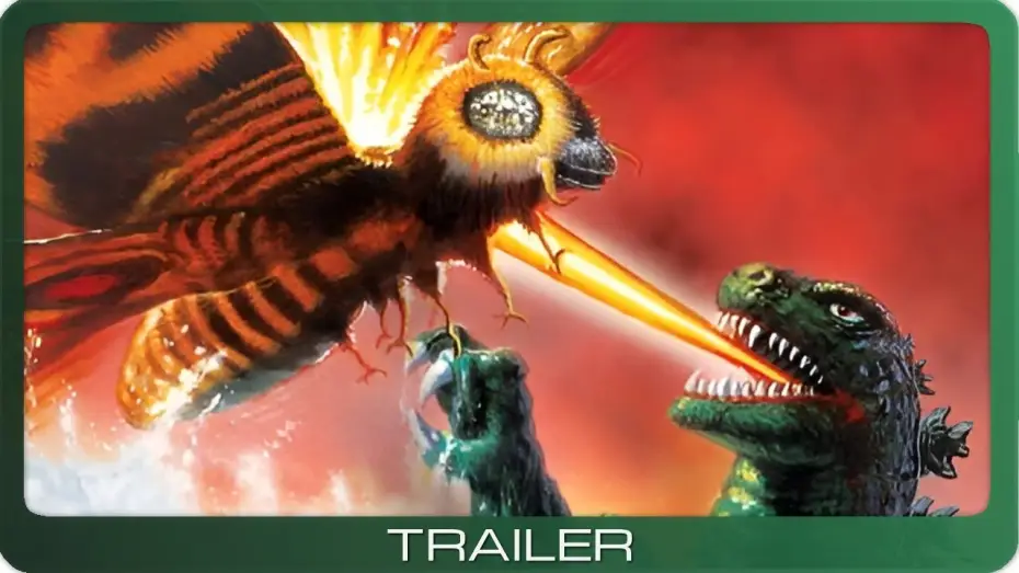 Wideo do filmu Mothra kontra Godzilla — Trailer