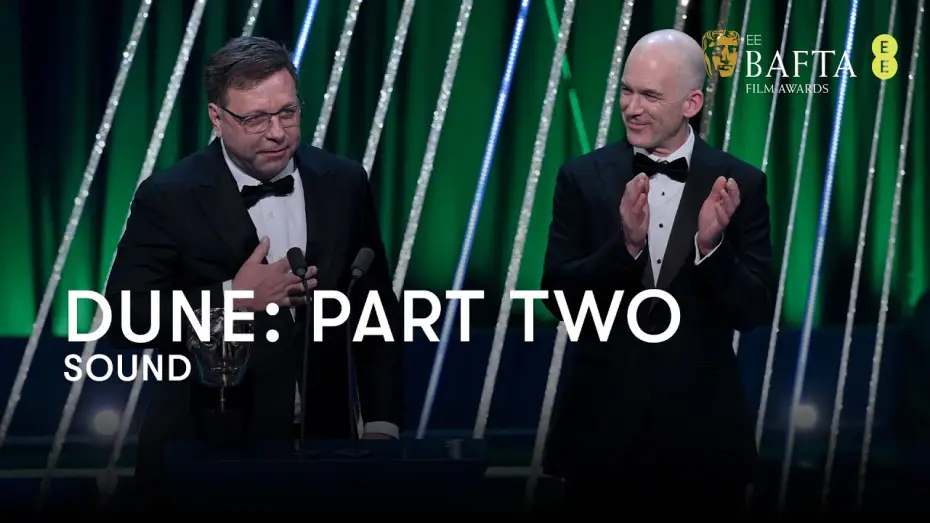 Wideo do filmu Diuna: Część druga — The BAFTA for Sound goes to Dune: Part Two| BAFTA Film Awards 2025