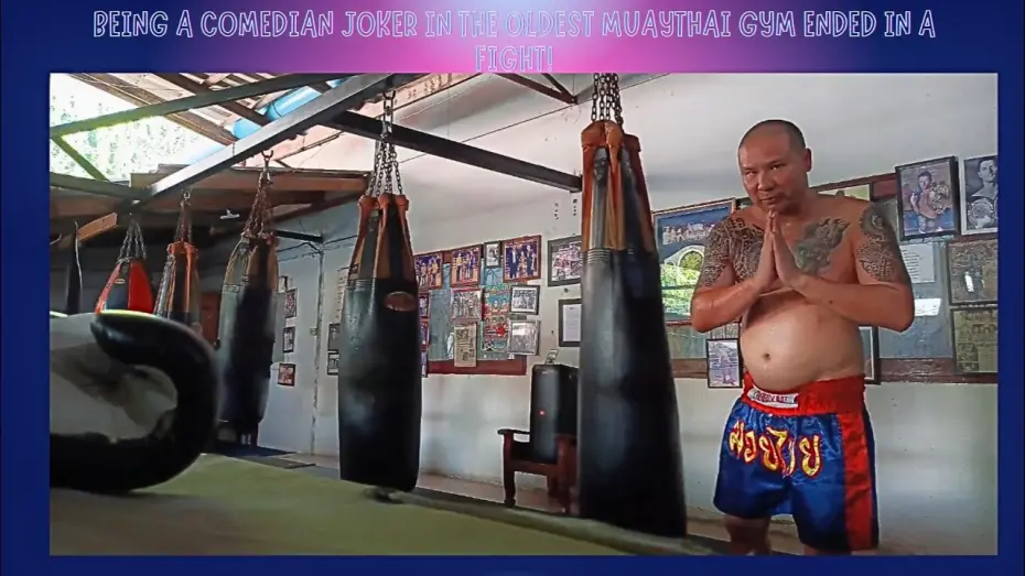 Wideo do filmu Being a Comedian Joker in the Oldest Muaythai Gym ended in a Fight! — Being a Comedian Joker in the Oldest Muaythai Gym Ended in a Fight! FHD Trailer #muaythai #thailand