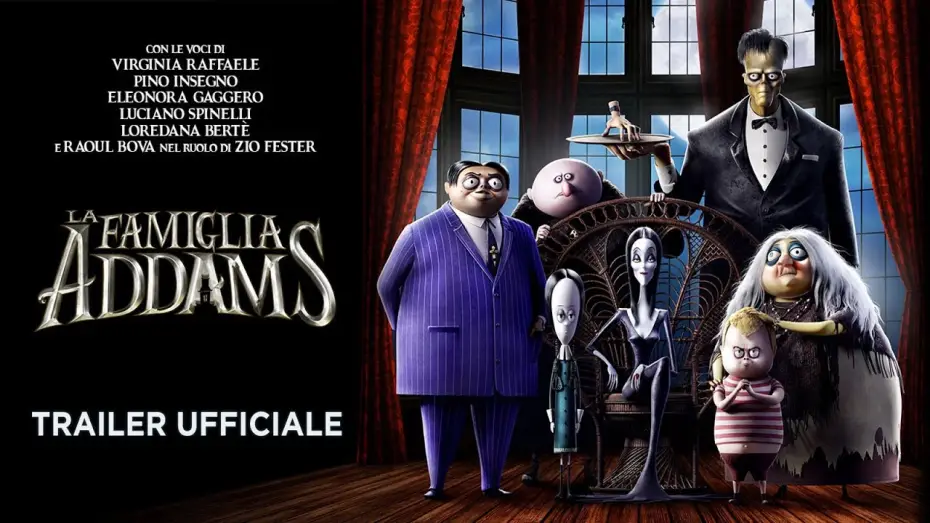 Wideo do filmu Rodzina Addamsów — La famiglia Addams - Trailer italiano ufficiale [HD]