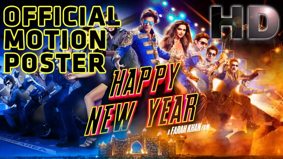 Wideo do filmu Happy New Year — Happy New Year (2014) | Official Motion Poster