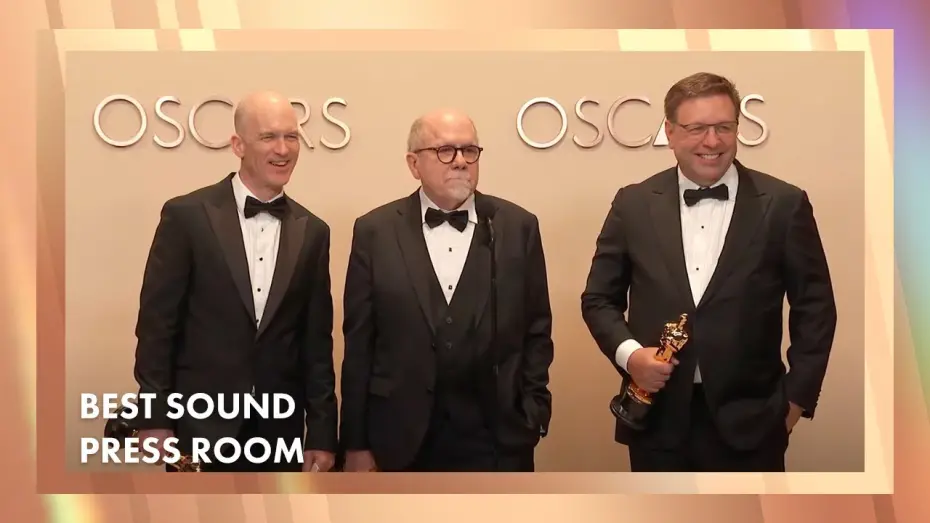 Wideo do filmu Diuna: Część druga — 'Dune: Part Two' Best Sound Press Room | 97th Oscars (2025)