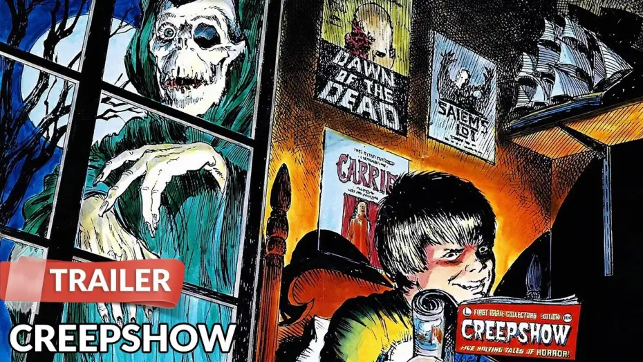 Wideo do filmu Koszmarne Opowieści — Creepshow 1982 Trailer HD | Stephen King | George A. Romero