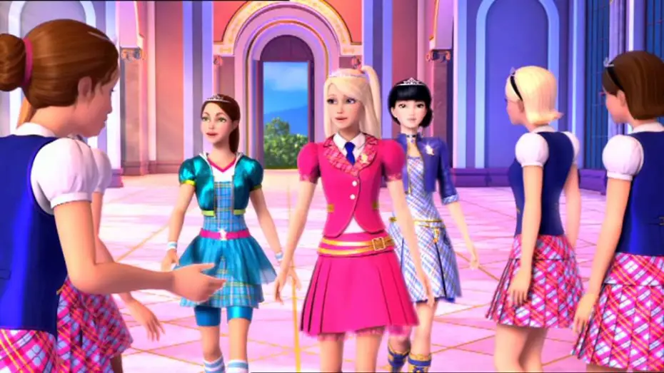 Wideo do filmu Barbie i Akademia Księżniczek — Videoclip musical de Barbie: Escuela de Princesas