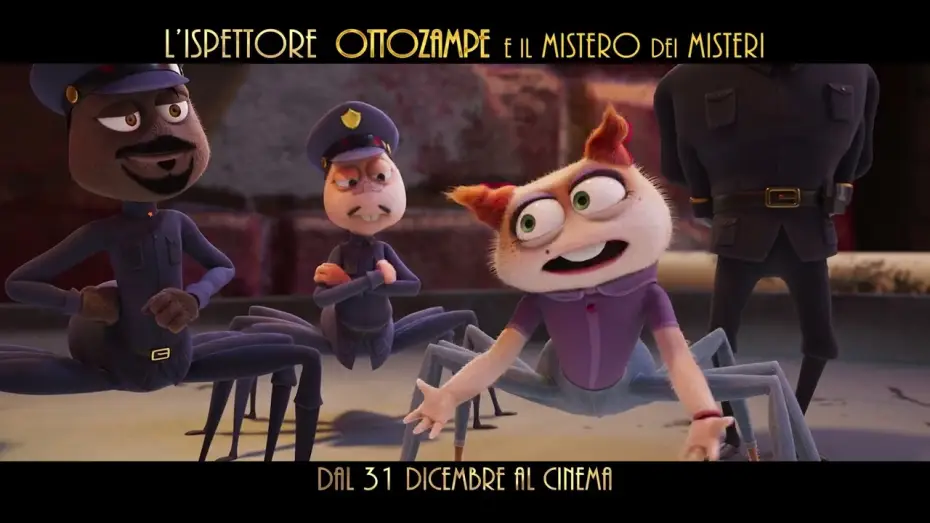 Wideo do filmu Inspektor Pająk — L’Ispettore Ottozampe e il Mistero dei Misteri - Trailer Ufficiale