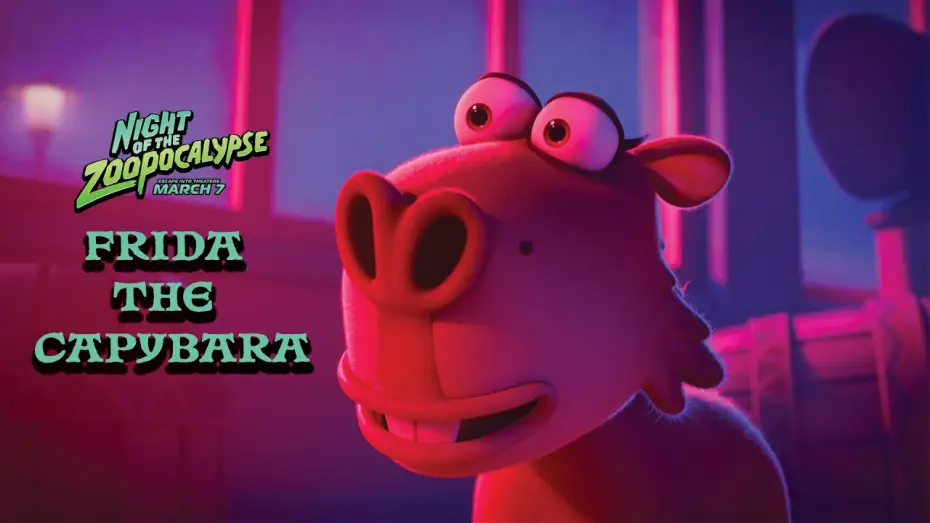 Wideo do filmu Noc w ZOO — Frida the Capybara Vibes to the Viral Capybara Song