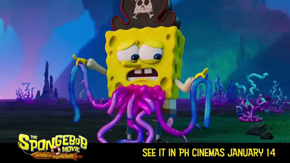 Wideo do filmu SpongeBob: Klątwa pirata — Splashes into PH cinemas on JAN 14!