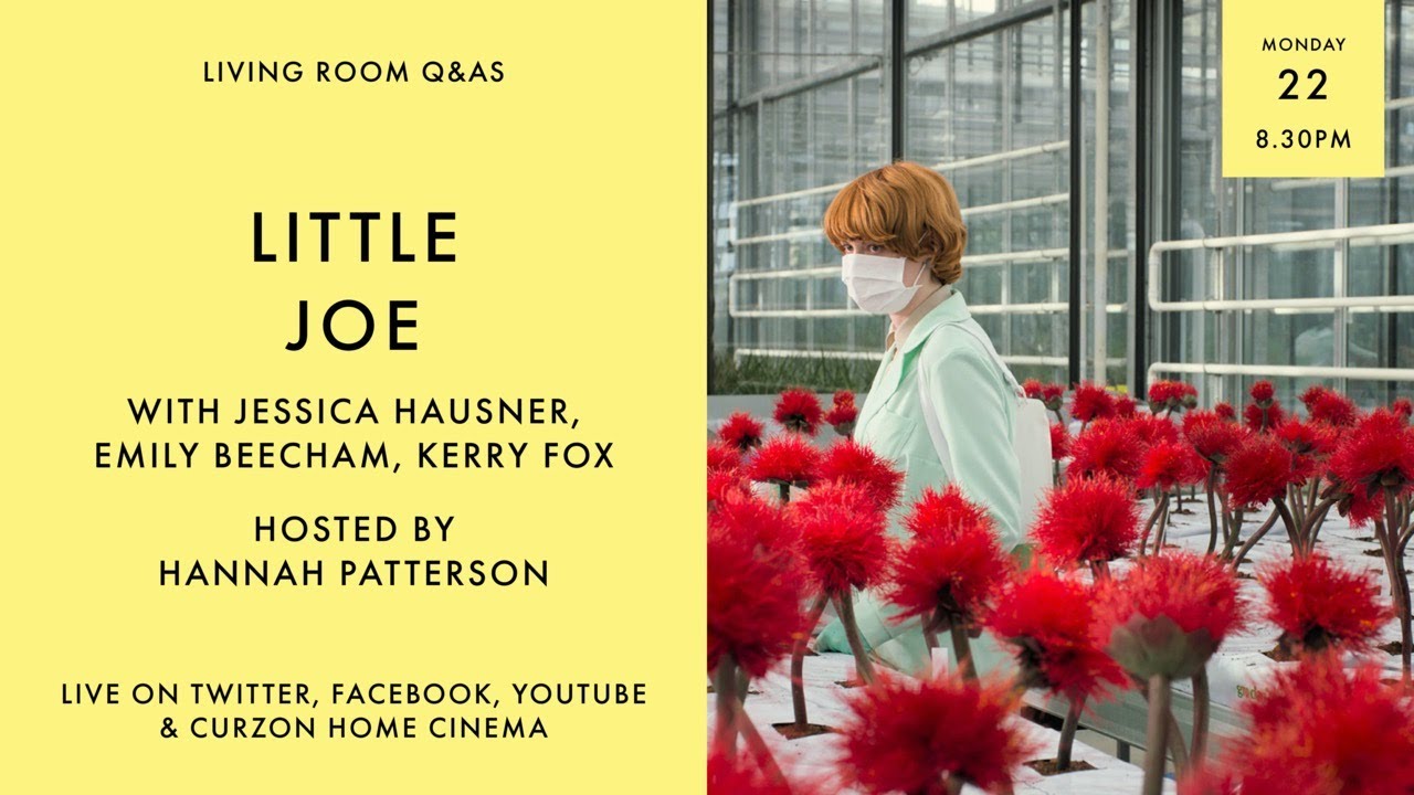 Wideo do filmu Kwiat szczęścia — LIVING ROOM Q&As: Little Joe with Jessica Hausner, Emily Beecham and Kerry Fox