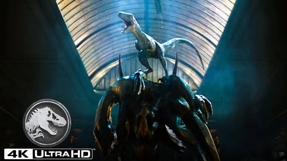 Wideo do filmu Jurassic World: Upadłe Królestwo — Indoraptor vs Blue in 4k HDR