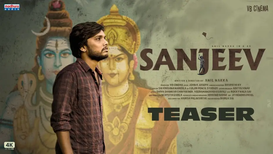 Wideo do filmu Sanjeev — Sanjeev – Official Teaser | Anil Nakka | Bhupathi KY | John K Joseph | VB Cinema | Madhura Audio