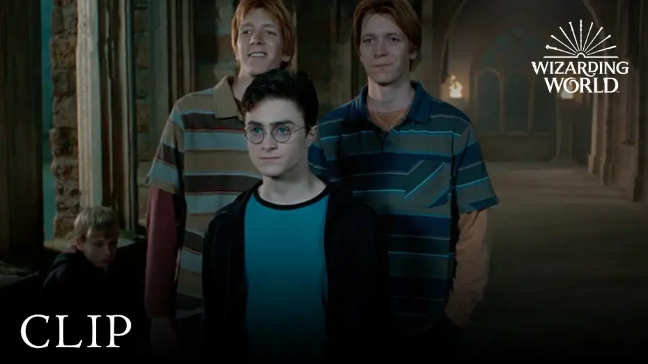 Wideo do filmu Harry Potter i Zakon Feniksa — Fred and George Hatch a Plan