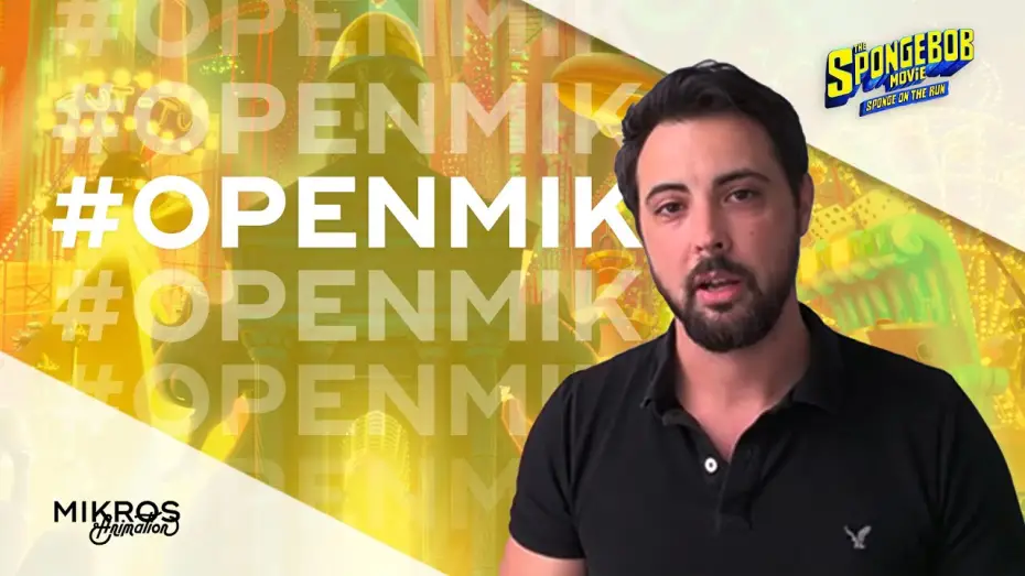 Wideo do filmu SpongeBob Film: Na ratunek — [#OpenMik] Samuel Guiraudou, CG supervisor on #SpongeBobMovie
