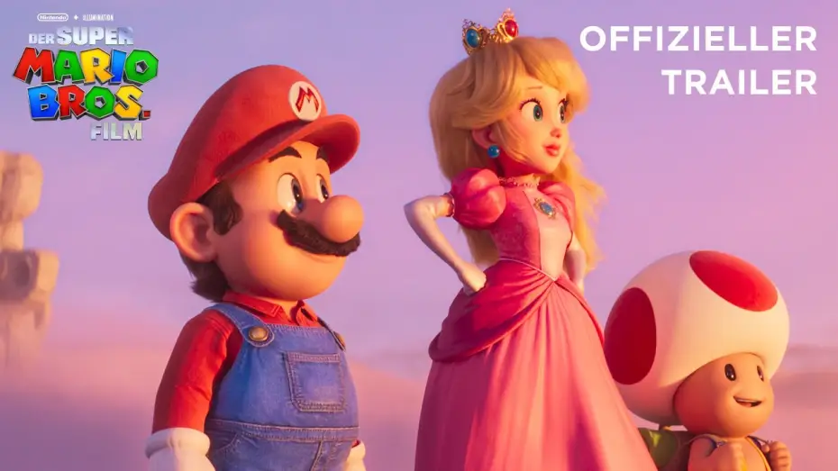 Wideo do filmu Super Mario Bros. Film — Offizieller Trailer