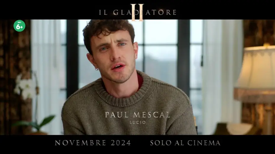 Wideo do filmu Gladiator 2 — Il Gladiatore II | Featurette Paul Mescal