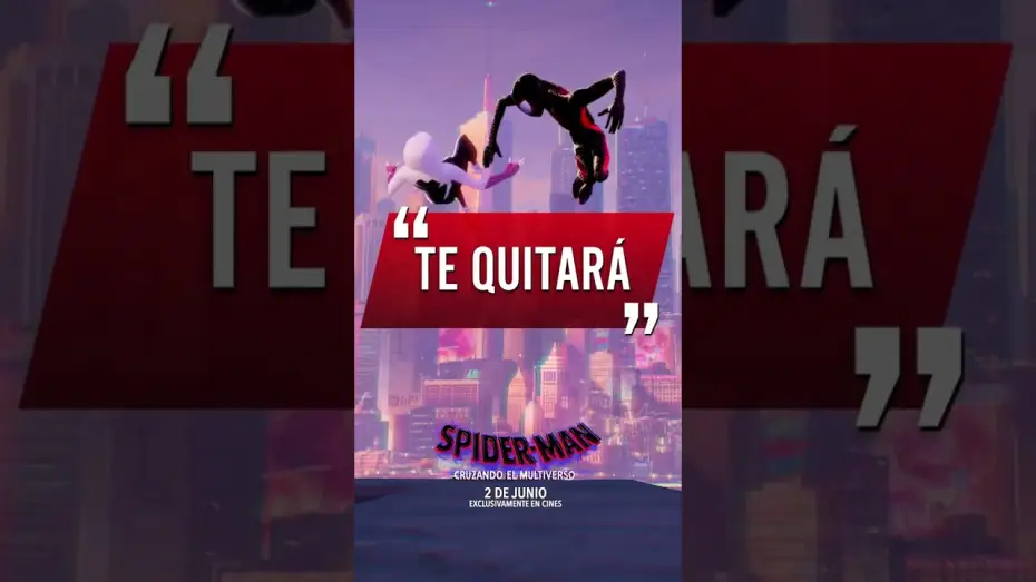 Wideo do filmu Spider-Man: Poprzez multiwersum — La importancia de la máscara