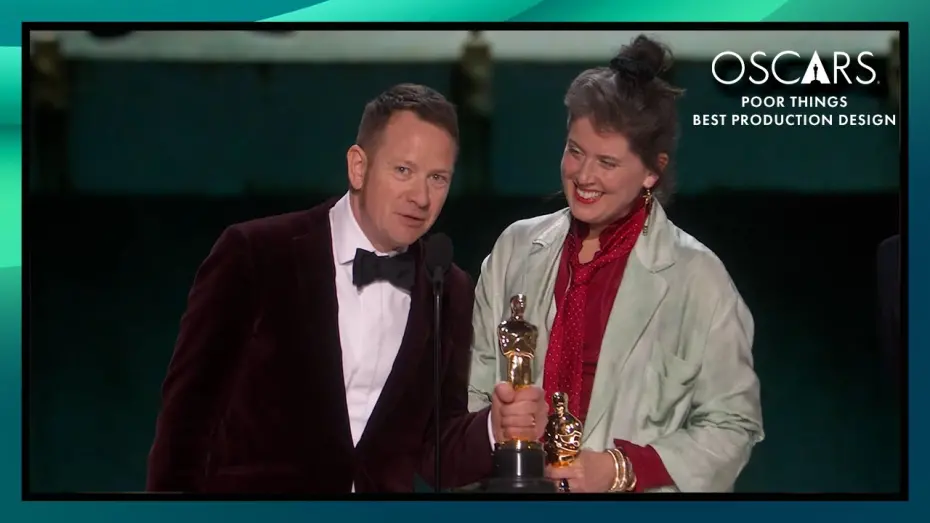 Wideo do filmu Biedne istoty — 'Poor Things' Wins Best Production Design | 96th Oscars (2024)