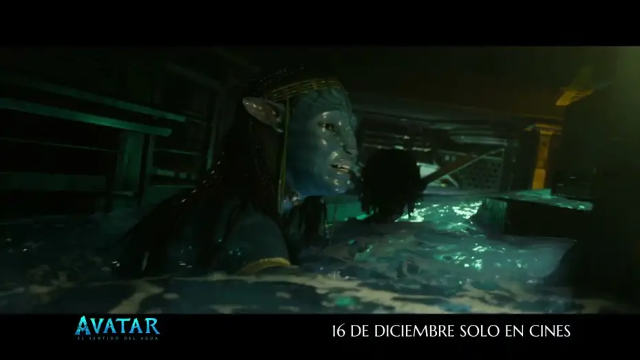 Wideo do filmu Avatar: Istota wody — Anuncio: 'Necesito que seas fuerte'