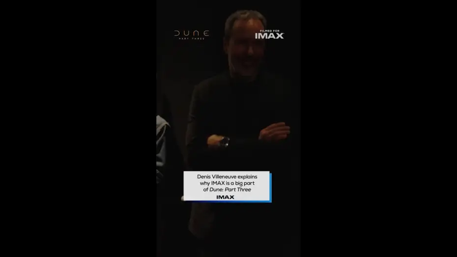 Wideo do filmu Diuna: Mesjasz — Villeneuve and IMAX together screams immersive