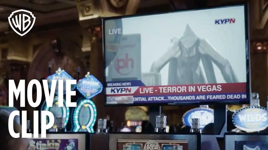 Wideo do filmu Godzilla — Terror in Vegas, MUTO Destroys The City - Movie Clip