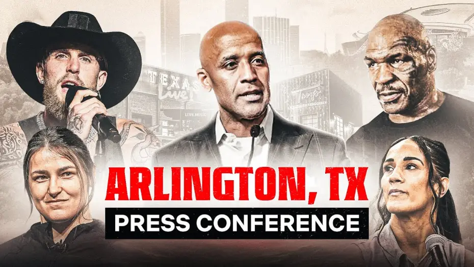 Wideo do filmu Jake Paul vs. Mike Tyson — Netflix and MVP Present: Paul vs. Tyson & Taylor vs. Serrano Press Tour - Part II