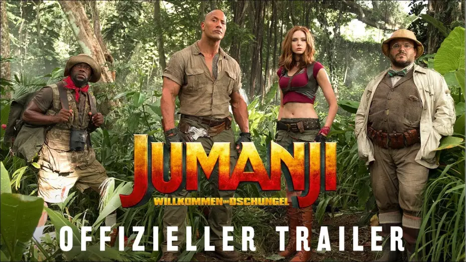 Wideo do filmu Jumanji: Przygoda w dżungli — Jumanji: Willkommen im Dschungel - Trailer E - Deutsch HD