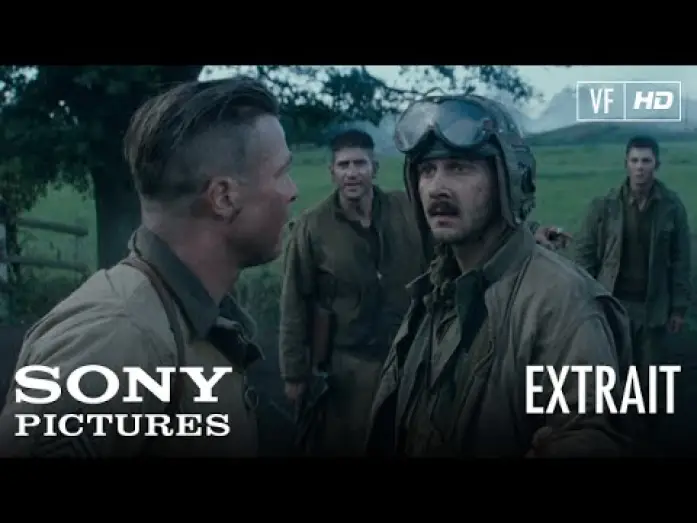 Wideo do filmu Furia — FURY - Extrait "Hold This Crossroad" - VF