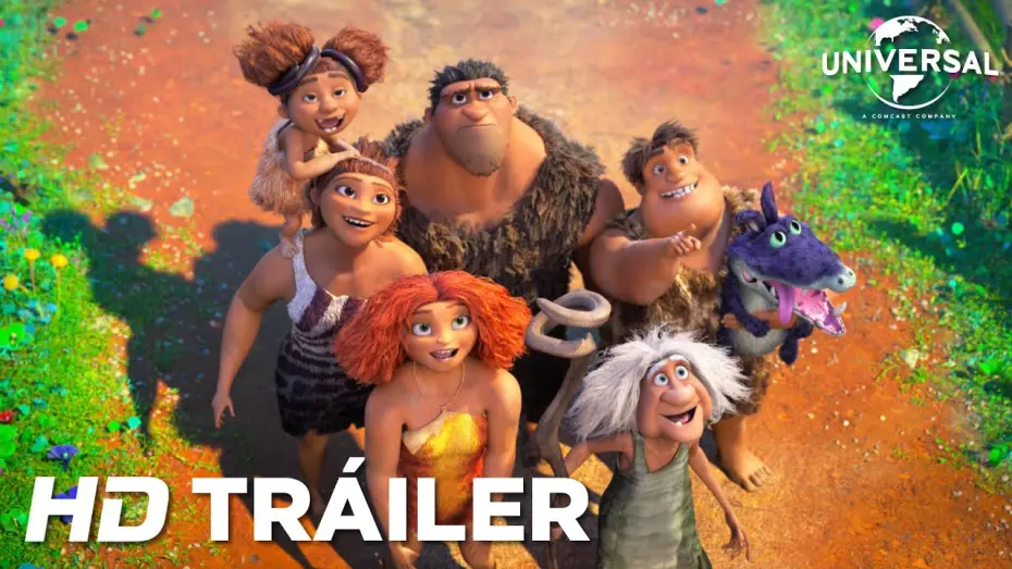 Wideo do filmu Krudowie 2: Nowa era — LOS CROODS: UNA NUEVA ERA  - Tráiler Oficial (Universal Pictures) - HD
