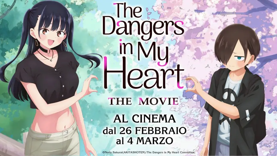 Wideo do filmu 劇場版 僕の心のヤバイやつ — The Dangers in My Heart - The Movie [TRAILER 2] Dal 26 FEBBRAIO al 4 MARZO al CINEMA