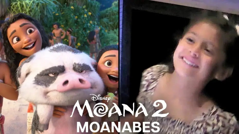 Wideo do filmu Vaiana 2 — Moanabes Booth To Screen