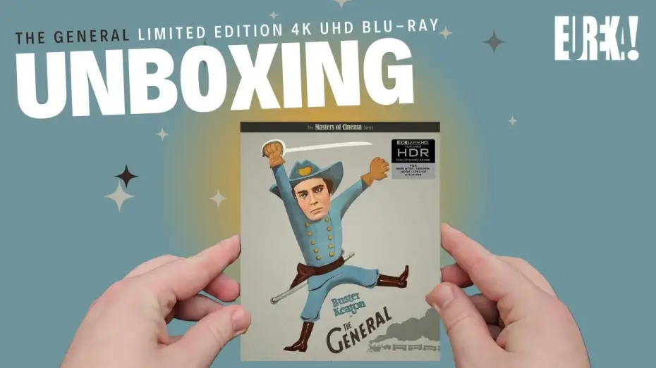 Wideo do filmu Generał — Masters of Cinema Limited Edition UHD Blu-ray Unboxing
