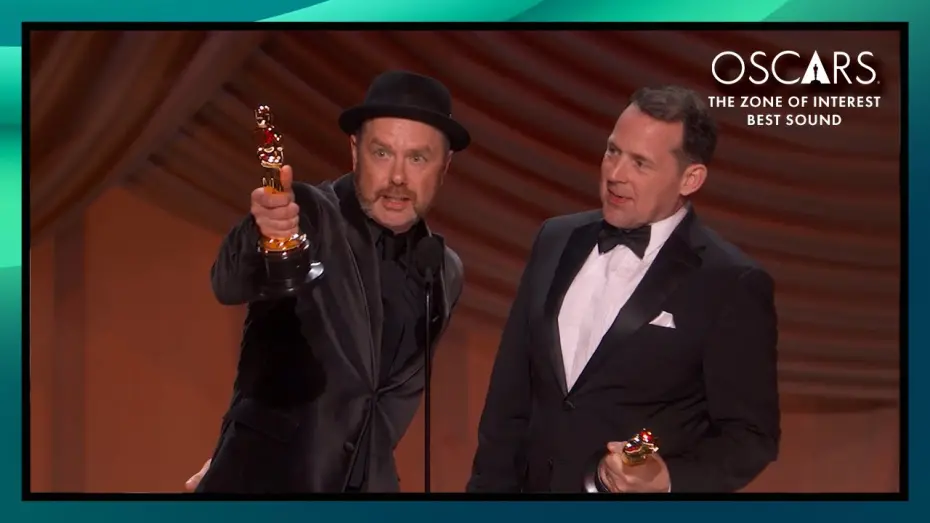 Wideo do filmu Strefa interesów — 'The Zone of Interest' Wins Best Sound | 96th Oscars (2024)