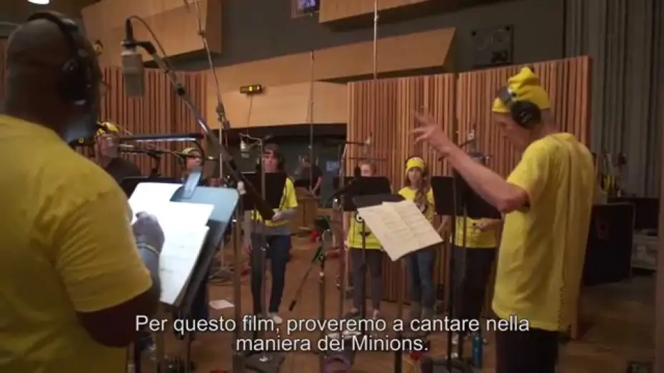 Wideo do filmu Minionki — MINIONS - Featurette "Creazione della musica"