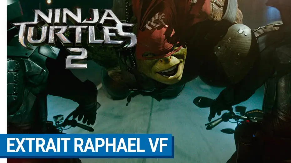 Wideo do filmu Wojownicze Żółwie Ninja: Wyjście z cienia — NINJA TURTLES 2 - Raphael envoie du lourd (VF)