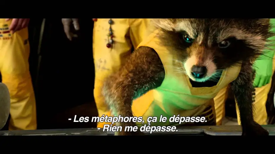 Wideo do filmu Strażnicy Galaktyki — Les Gardiens de la Galaxie - Les personnages