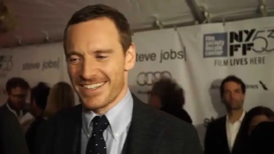 Wideo do filmu Steve Jobs — Michael Fassbender - NYFF53 Red Carpet