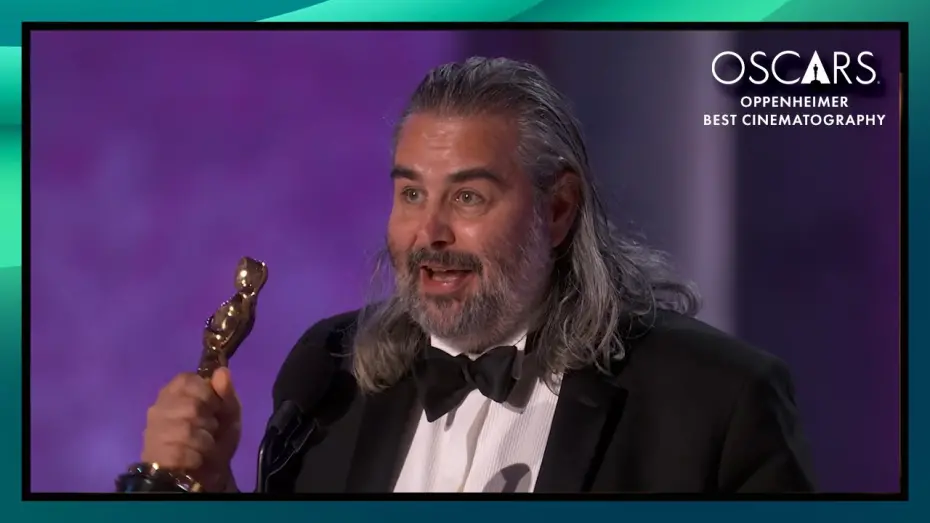 Wideo do filmu Oppenheimer — 'Oppenheimer' Wins Best Cinematography | 96th Oscars (2024)