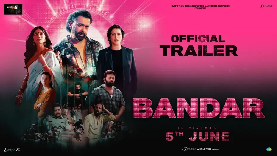 Wideo do filmu बंदर — BANDAR | Official Trailer | Bobby D, Sanya M, Sapna P, Saba A | Nikhil D, Anurag K | In Cinemas Jun5