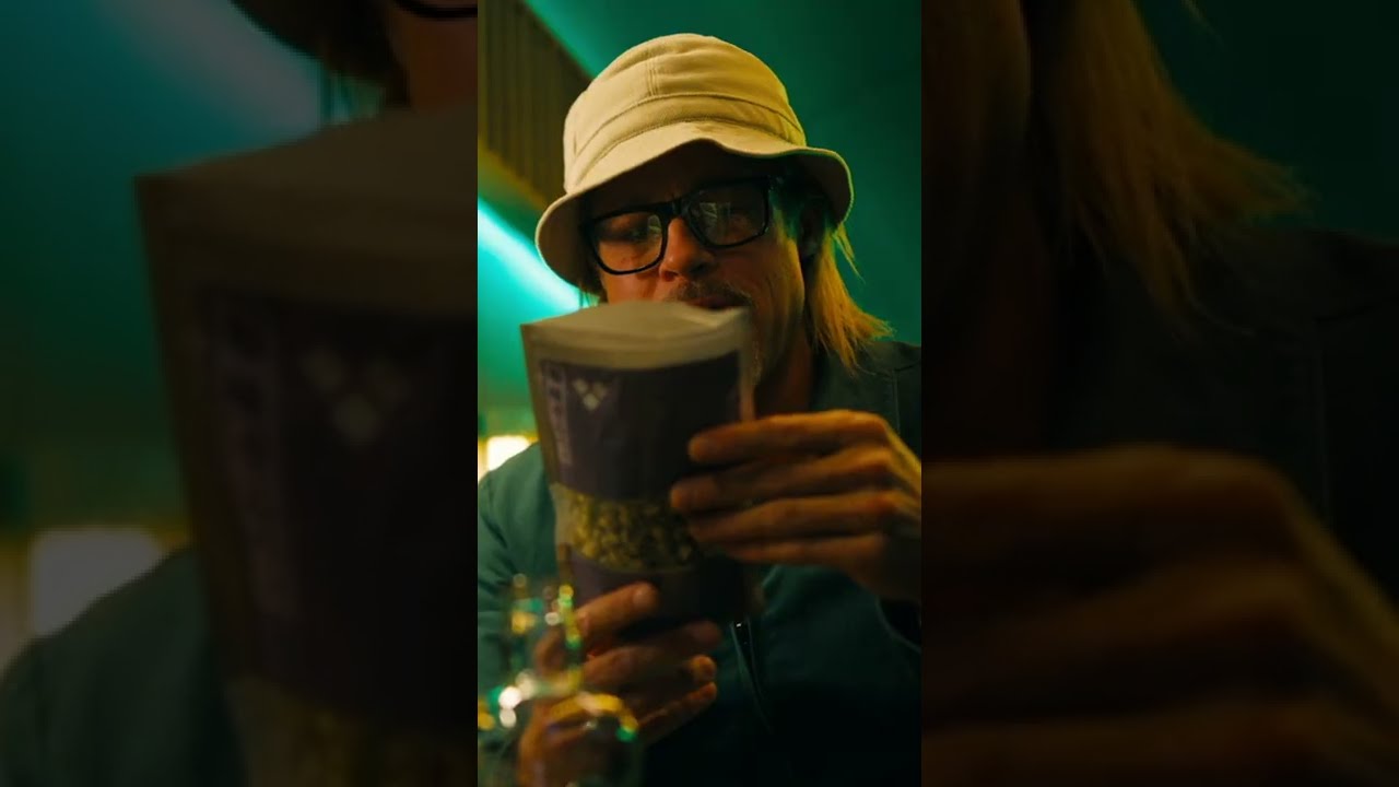 Wideo do filmu Bullet Train — Brad Pitt definitely eats in Bullet Train