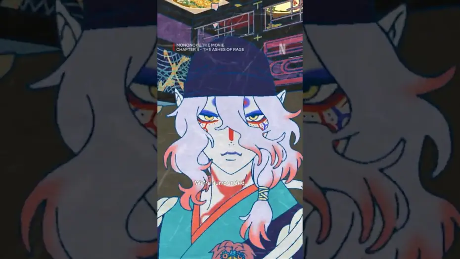Wideo do filmu Mononoke — film: rozdział 2 — Popioły gniewu — They're surrounded?! [Subtitled]