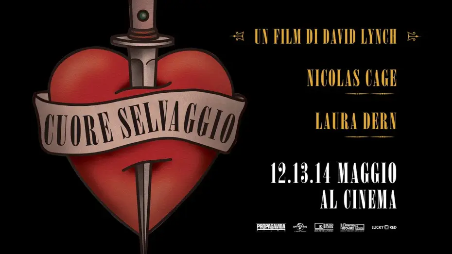 Wideo do filmu Dzikość serca — Cuore selvaggio di David Lynch | Evento speciale 12-13-14 maggio al cinema