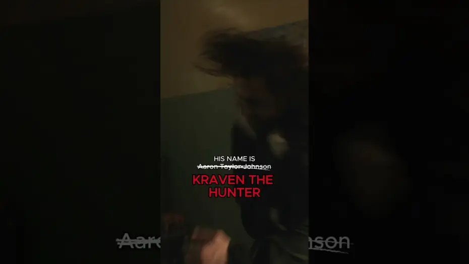 Wideo do filmu Kraven Łowca — You can't see him... until it's too late.
