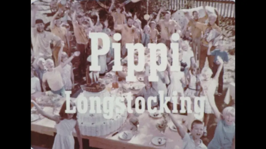 Wideo do filmu Pippi Långstrump — Pippi Longstocking Trailer TV Spot High Definition Inger Nilsson, Maria Persson 16mm