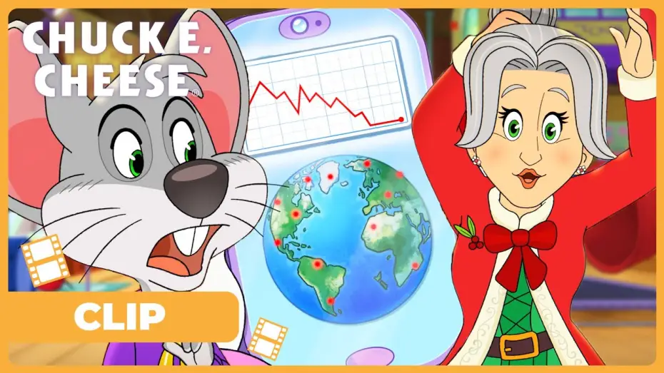 Wideo do filmu A Chuck E. Cheese Christmas — Christmas Spirit Emergency