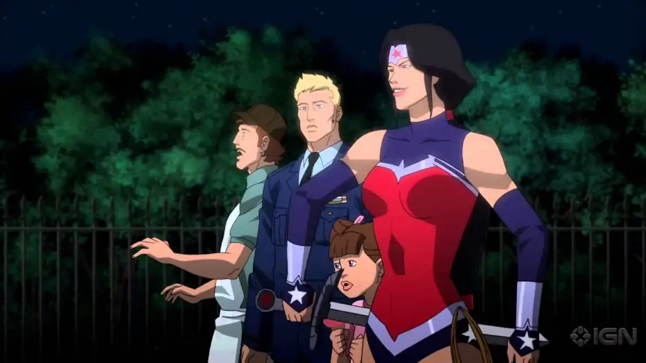 Wideo do filmu Liga Sprawiedliwych: Wojna — Justice League: War - Trailer Debut