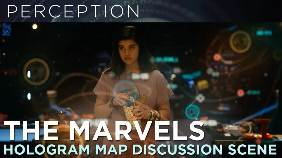 Wideo do filmu Marvels — Hologram Map Travel Discussion Full Scene