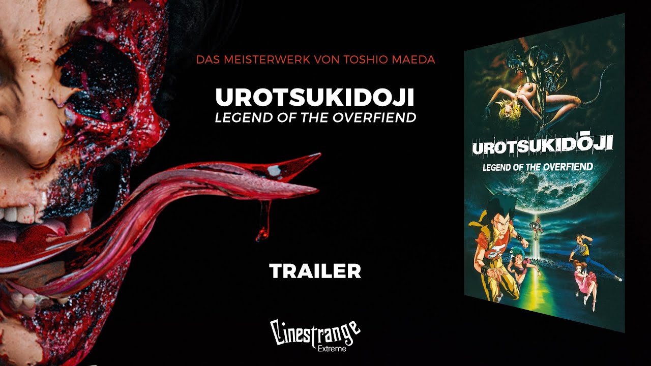 Wideo do filmu 超神伝説 うろつき童子 — Mediabook Trailer HD 🐙 Urotsukidohi - Legend of the Overfiend 😵 🇯🇵 うろつき童子 von Toshio Maeda