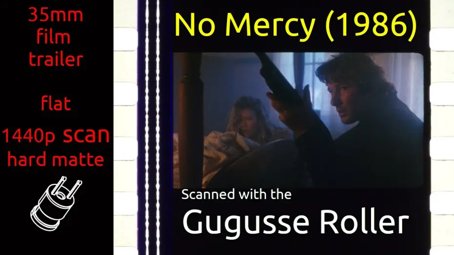 Wideo do filmu Bez litości — No Mercy (1986) 35mm film trailer, flat hard matte, 1440p