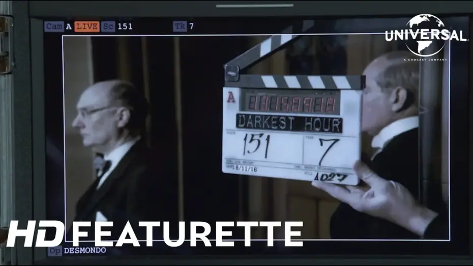 Wideo do filmu Czas mroku — Les Heures Sombres / Featurette "Le Contexte du Film" VOST [Au cinéma le 3 janvier]