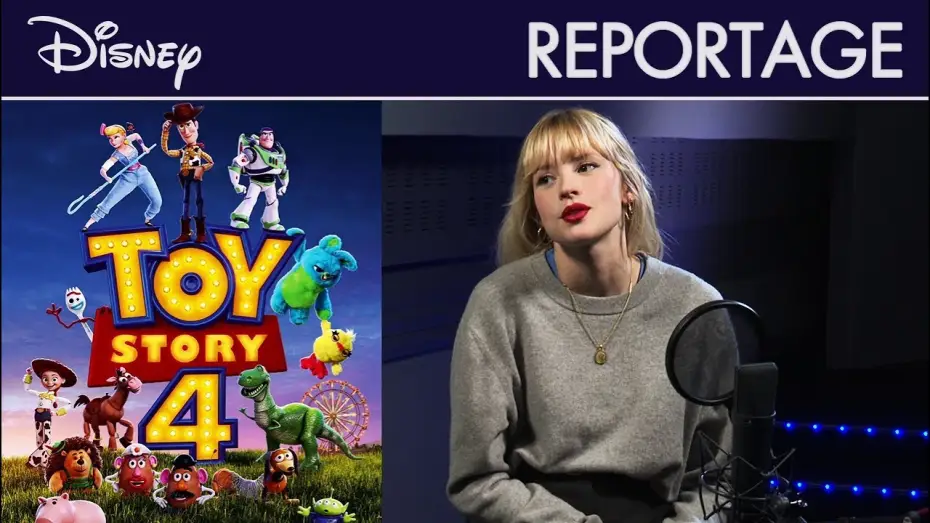 Wideo do filmu Toy Story 4 — Toy Story 4 - "Angèle parle de Gabby Gabby" VF