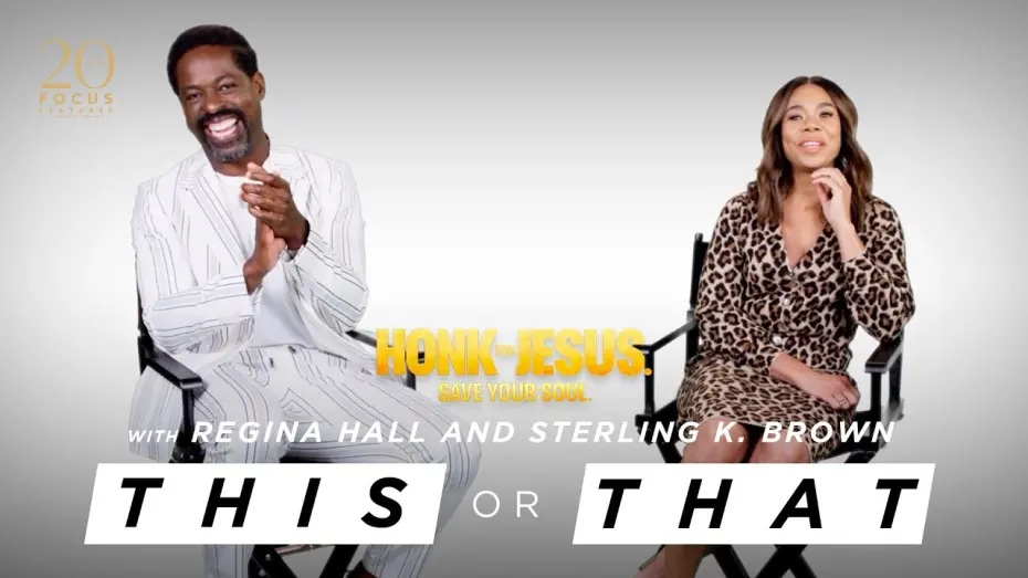 Wideo do filmu Zatrąb dla Jezusa, ocal swoją duszę — Would Regina Hall & Sterling K. Brown Rather Shake It At A Club Or Shake It For The Lord?